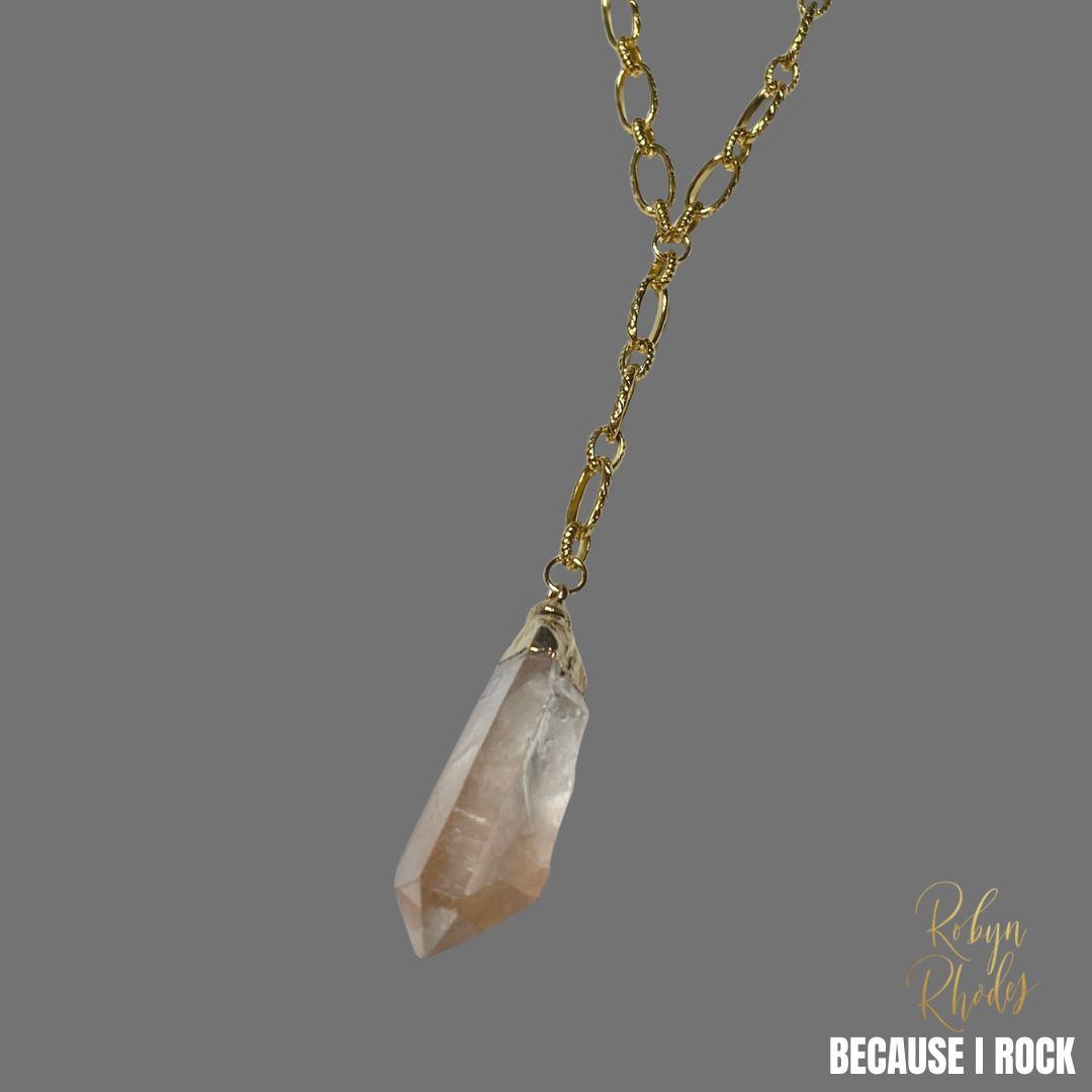 Simple Y Drop Necklace