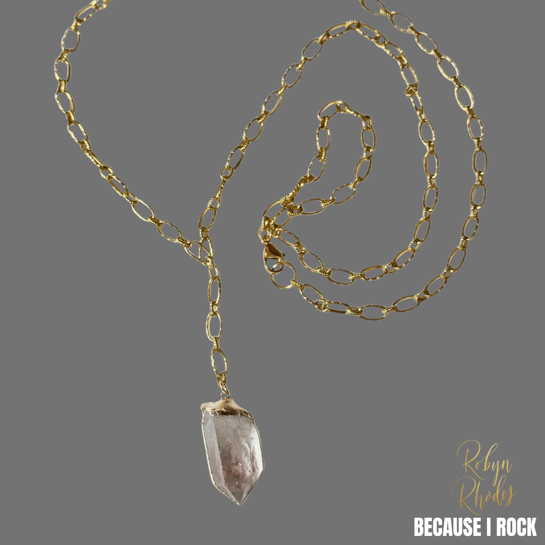 Simple Y Drop Necklace