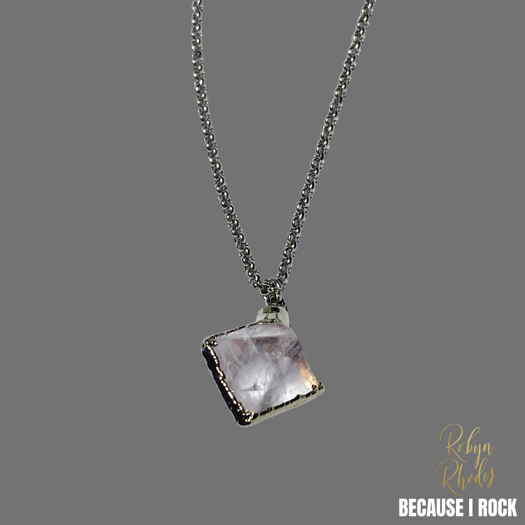 Simple Drop Necklace (Small Stones)