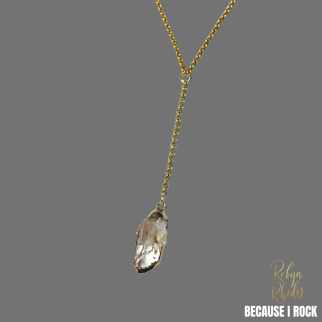 Simple Y Drop Necklace