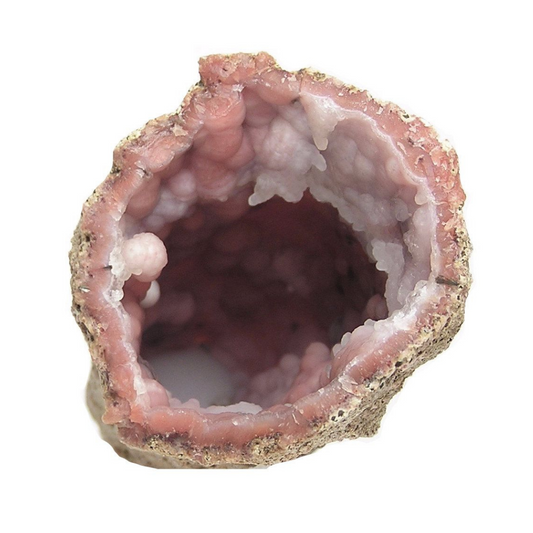 PINK CHALCEDONY GEOEDE - Vitality