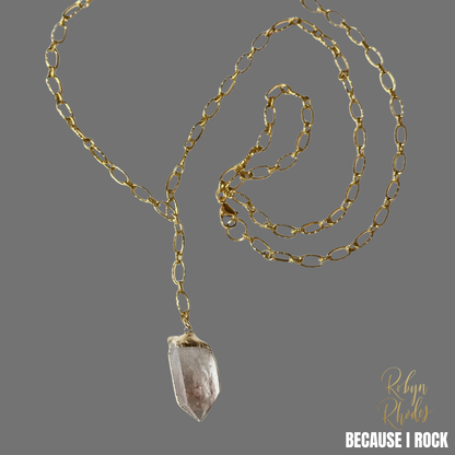 Simple Y Drop Necklace