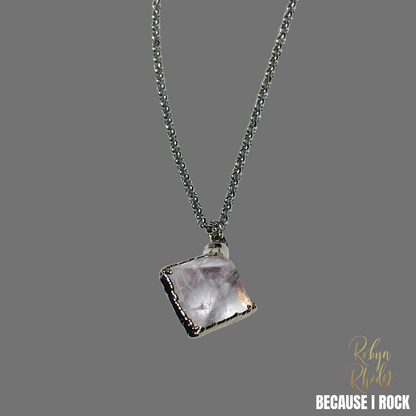 Simple Drop Necklace (Small Stones)