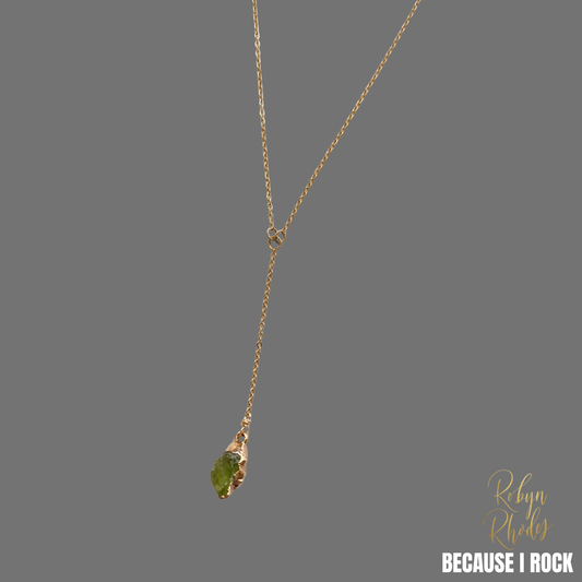 Simple Y Drop Necklace